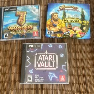 Set of Three PC Games